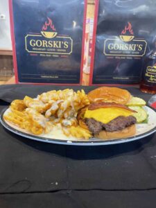 Burger 153 from Gorski's in Mosinee Wisconsin.