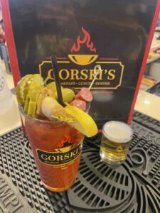 Bloody Mary from Gorski's in Mosinee WI