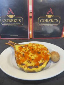 Buffalo Chicken Mac and Cheese from Gorski's in Mosinee Wisconsin.
