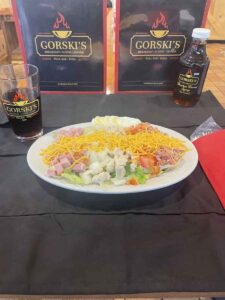 Chef salad from Gorski's in Mosinee Wisconsin.