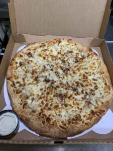 Chicken Bacon Ranch pizza from Gorskis in Mosinee
