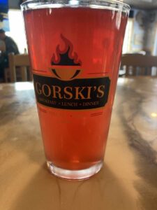 Downeast Sider cocktail from Gorski's in Mosinee Wisconsin.