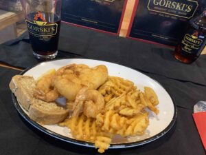 Fish Fry special from Gorski's in Mosinee Wisconsin.