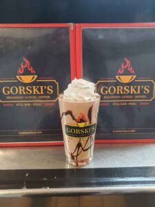 Handmade shake from Gorski's in Mosinee Wisconsin.