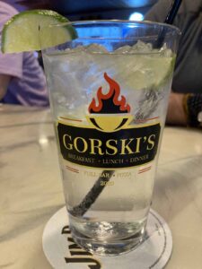 Vodka Tonic from Gorski's in Mosinee Wisconsin
