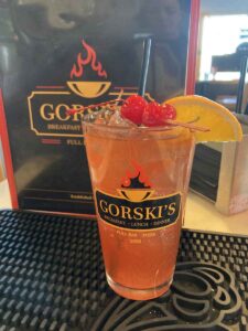 Old Fashioned cocktail from Gorski's in Mosinee Wisconsin.
