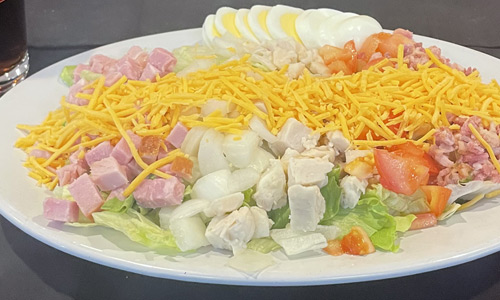 Chef Salad from Gorski's in Mosinee Wisconsin.