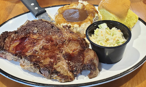Ribeye Steak from Gorski's in Mosinee Wisconsin.